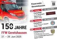 150 Jahre Feuerwehr Geretshausen